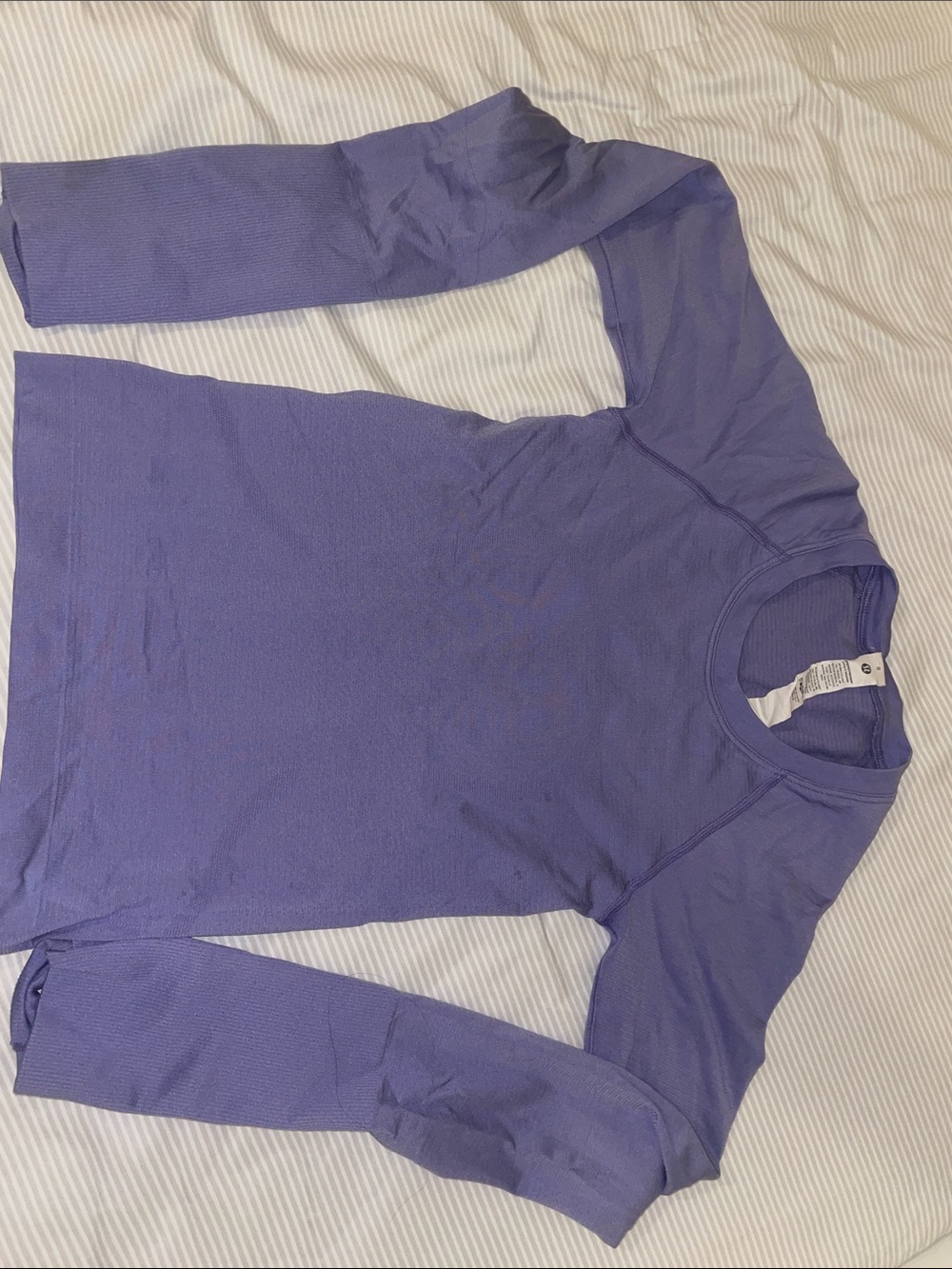 lululemon long sleeve athletic top- swiftly tech